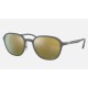 RB4341CH CHROMANCE
Lenses: Polarized Green Chromance Mirror  +  Frame: Grey