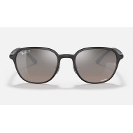 RB4341CH CHROMANCE
Lenses: Polarized Silver Gradient - Mirror  +  Frame: Black