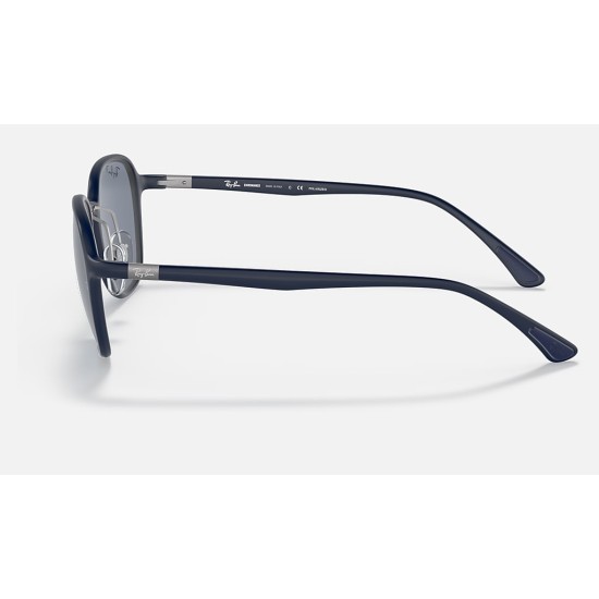 RB4341CH CHROMANCE
Lenses: Polarized Blue Classic  +  Frame: Blue