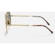 AVIATOR TITANIUM
Lenses: Polarized Green Classic G-15  +  Frame: Gold