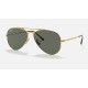 AVIATOR TITANIUM
Lenses: Polarized Green Classic G-15  +  Frame: Gold