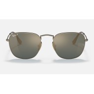 FRANK TITANIUM
Lenses: Polarized Blue Mirror  +  Frame: Gold