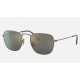 FRANK TITANIUM
Lenses: Polarized Blue Mirror  +  Frame: Gold
