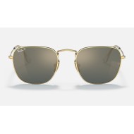 FRANK TITANIUM
Lenses: Polarized Blue Mirror  +  Frame: Gold
