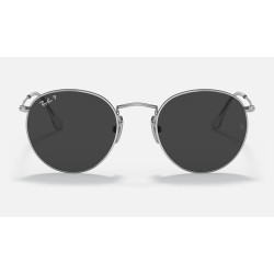 ROUND TITANIUM
Lenses: Polarized Polarized Black Classic  +  Frame: Silver