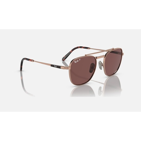 FRANK II TITANIUM
Lenses: Polarized Dark Violet Chromance Classic  +  Frame: Rose Gold