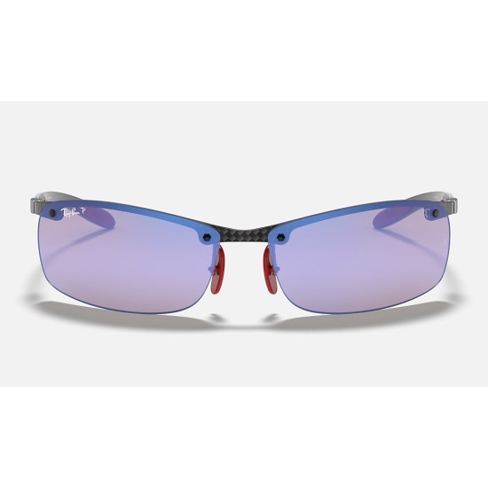 RB8305M SCUDERIA FERRARI COLLECTION
Lenses: Polarized Polarized Blue Chromance Mirror  +  Frame: Black
