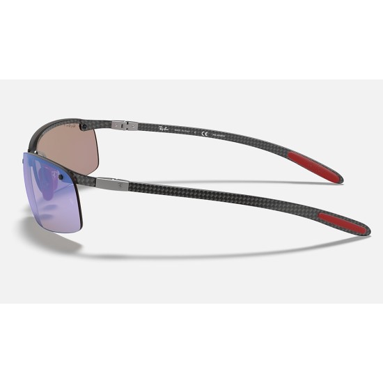 RB8305M SCUDERIA FERRARI COLLECTION
Lenses: Polarized Polarized Blue Chromance Mirror  +  Frame: Black