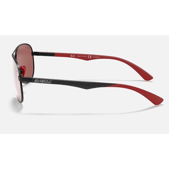 RB8313M SCUDERIA FERRARI COLLECTION
Lenses: Polarized Silver Chromance Mirror  +  Frame: Black