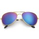 Black Driving Aviator Polarized Sunglasses