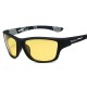 2022 Oversized Black Rectangle Sunglasses