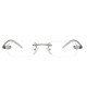 Fashion Style Eyeglasses Frameless Glasses
